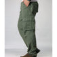 Pantalon cargo coupe décontractée pour homme avec multiples poches