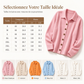 Cardigan en tricot décontracté pour femmes