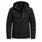 📢📢50 % DE RÉDUCTION !! ⏰Manteau d'hiver pour homme doublé polaire avec capuche amovible