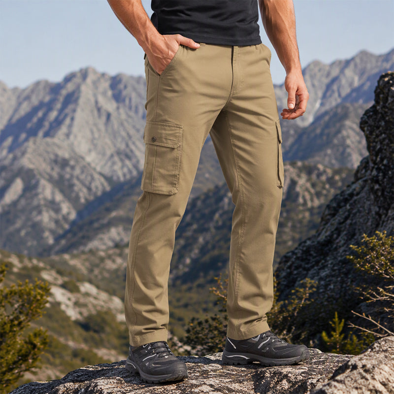 Pantalon cargo respirant et ample pour homme