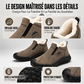 🔥 50% de réduction 🔥Chaussures de marche pour hommes avec doublure en peluche d'hiver