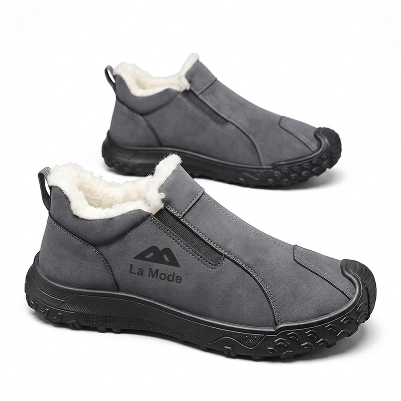 🔥 50% de réduction 🔥Chaussures de marche pour hommes avec doublure en peluche d'hiver