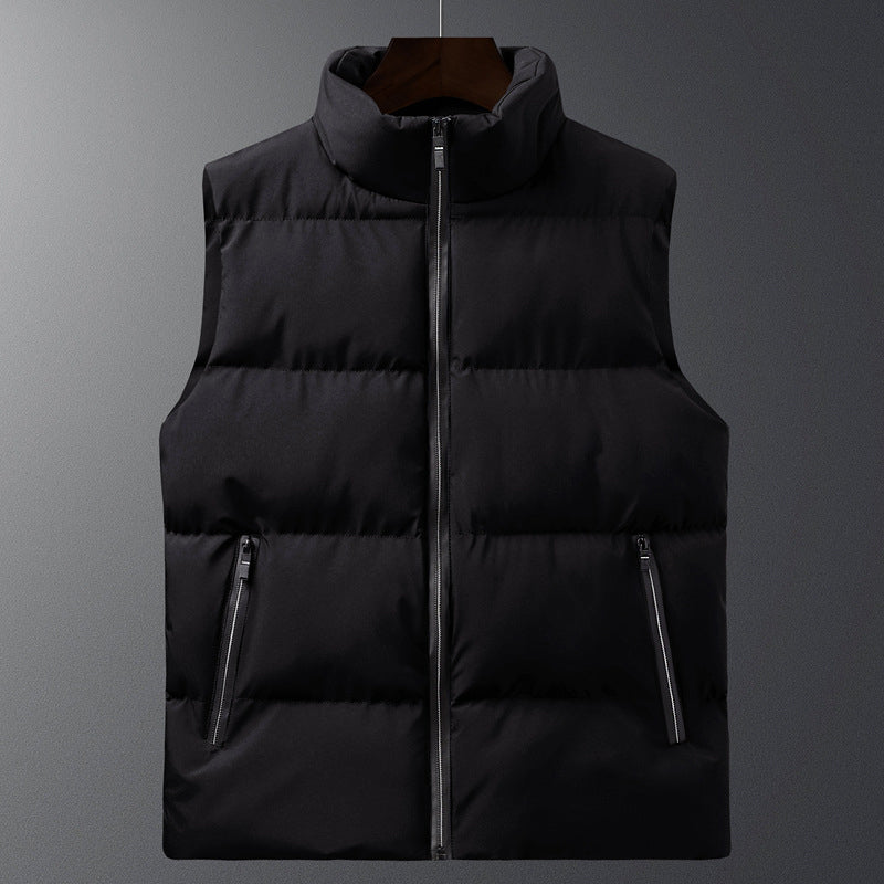 🔥 50% de réduction 🔥Gilet matelassé classique pour homme à col montant