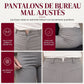 🔥 50% de réduction 🔥Pantalon de ville décontracté à larges jambes pour femmes, pantalon long pour automne-hiver
