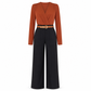 🔥 50% de réduction 🔥Pantalon de ville décontracté à larges jambes pour femmes, pantalon long pour automne-hiver