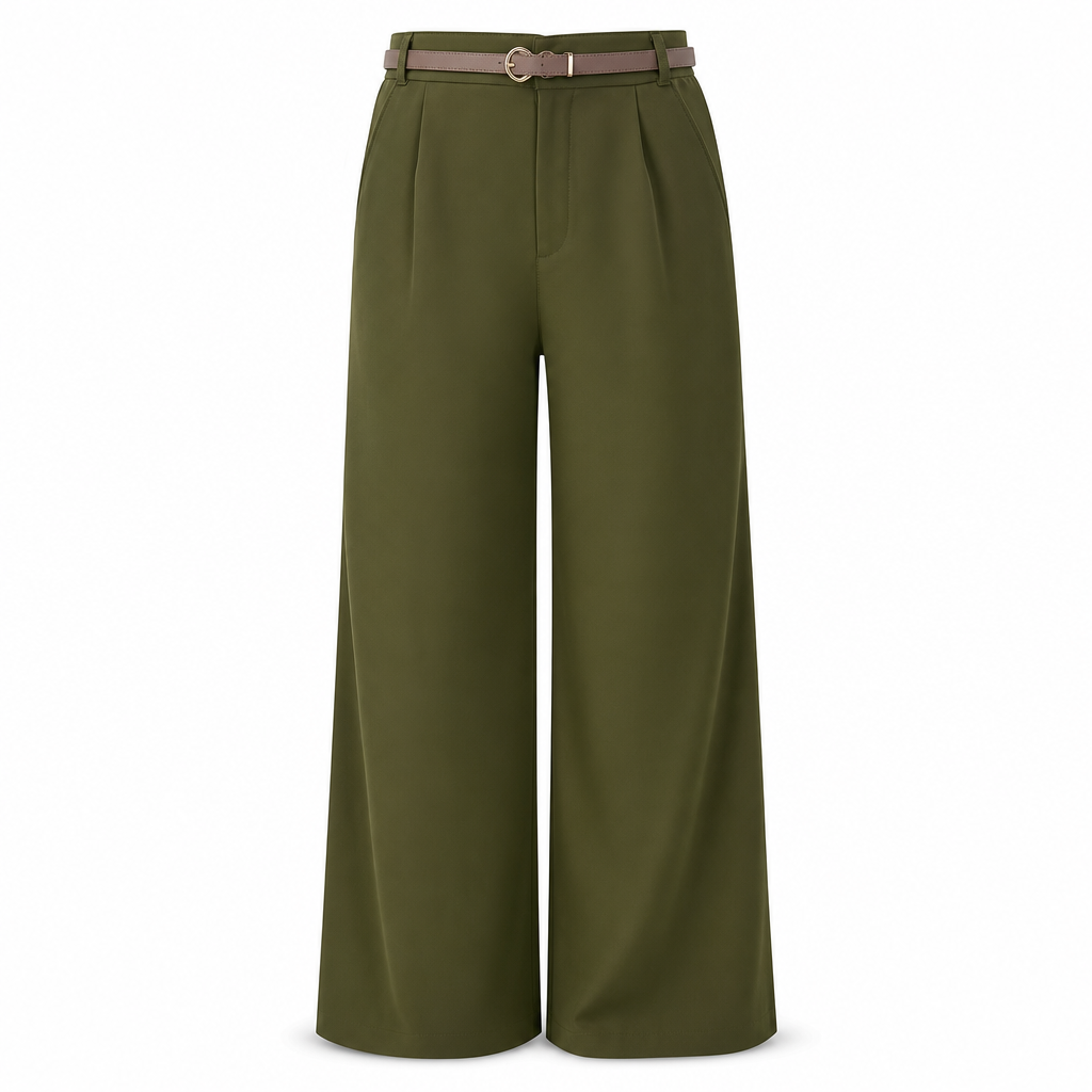 🔥 50% de réduction 🔥Pantalon de ville décontracté à larges jambes pour femmes, pantalon long pour automne-hiver