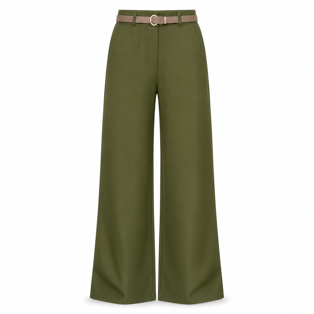 🔥 50% de réduction 🔥Pantalon de ville décontracté à larges jambes pour femmes, pantalon long pour automne-hiver