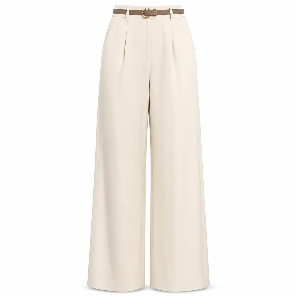 🔥 50% de réduction 🔥Pantalon de ville décontracté à larges jambes pour femmes, pantalon long pour automne-hiver