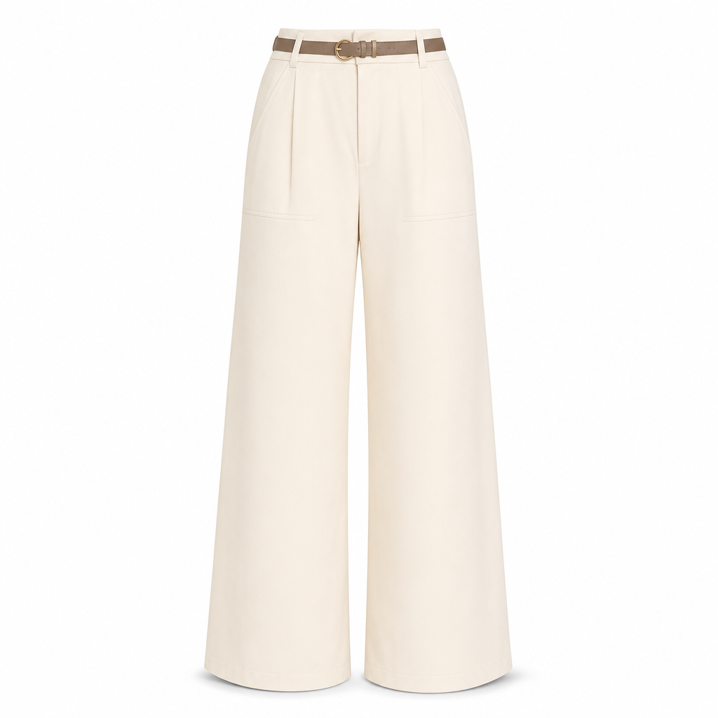 🔥 50% de réduction 🔥Pantalon de ville décontracté à larges jambes pour femmes, pantalon long pour automne-hiver