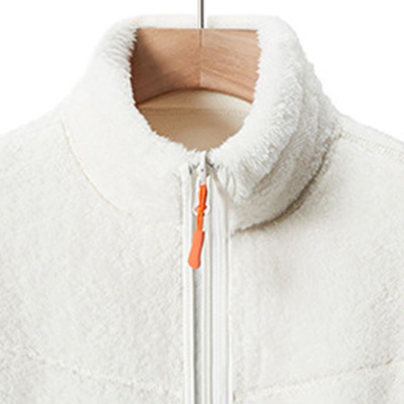 Manteau chaud doublé de fausse polaire, décontracté et polyvalent pour femmes
