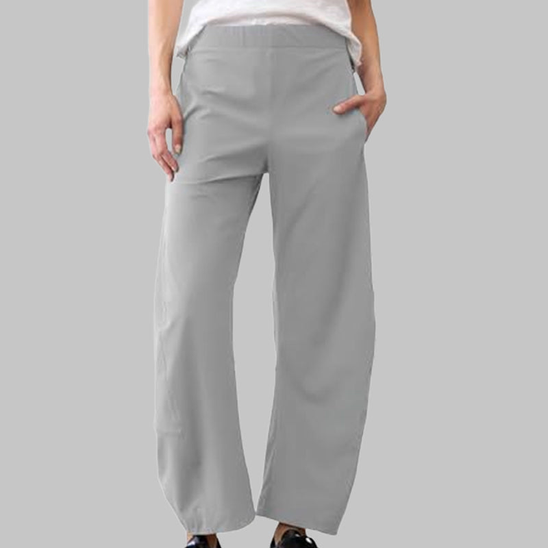 Pantalon Taille Haute Confortable pour Femme