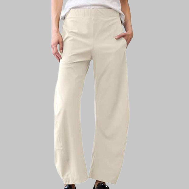 Pantalon Taille Haute Confortable pour Femme