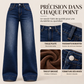 👜 -50 % sur toute la mode femme ! ✨Jeans thermiques à taille haute et jambe large pour femme