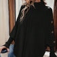 👜 -50 % sur toute la mode femme ! ✨✨Pull-cape élégant pour femme, à col montant et ourlet asymétrique