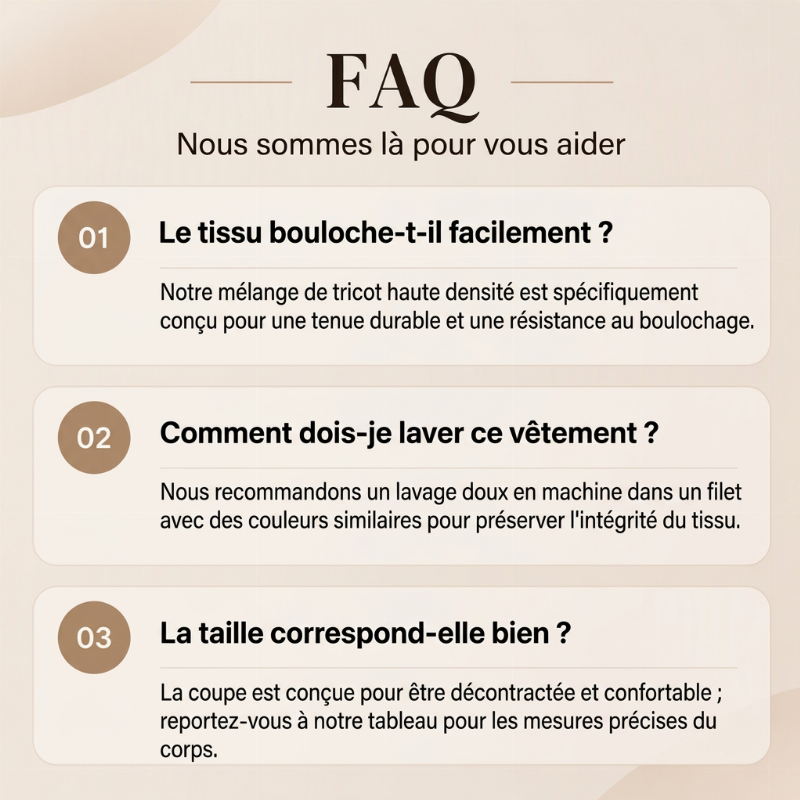 Haut à manches longues en maille gaufrée pour femme