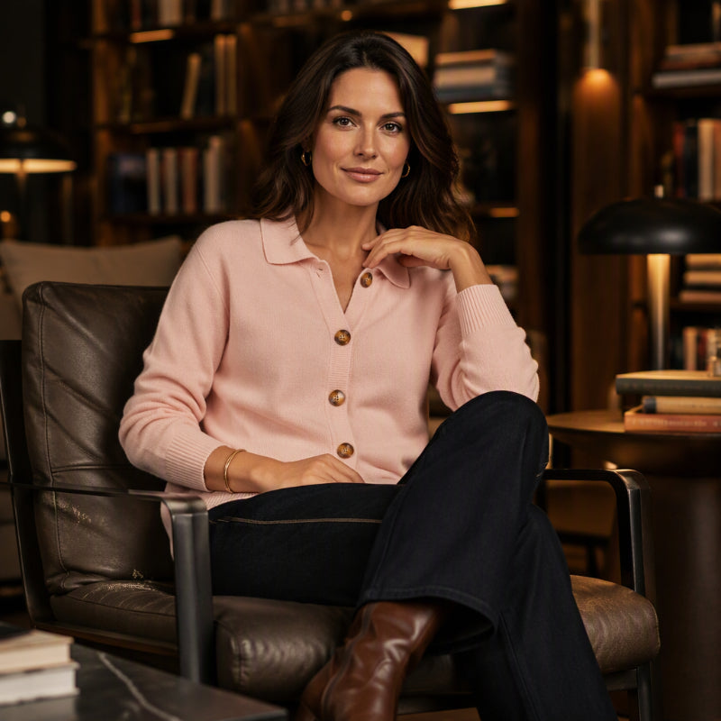 Cardigan tricoté doux et décontracté pour femmes