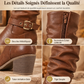 Bottes western montantes genouillères pour femmes, bottes d'équitation vintage à talon bloc épais et design slouchy, avec fermeture éclair latérale, boucle et bout rond