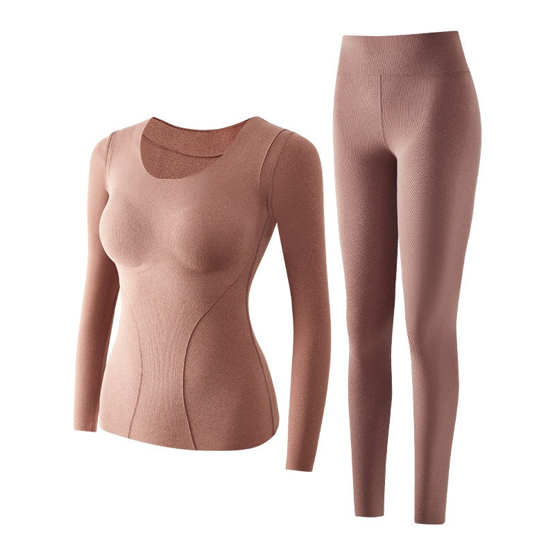 💖Offre exceptionnelle du Black Friday – 50 % de réduction !💖 ✨Ensemble de sous-vêtements thermiques sans coutures et auto-chauffants pour femme