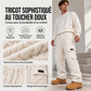Pantalon cargo homme chaud et pelucheux en câble