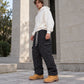 Pantalon cargo homme chaud et pelucheux en câble