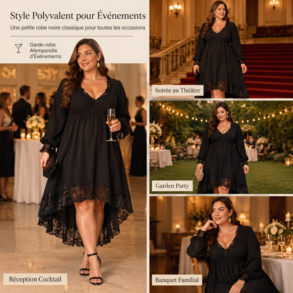 Robe classique pour femme, portée au quotidien