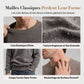 Pull en maille slim d'hiver pour homme