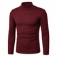 Pull en maille slim d'hiver pour homme