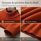 Pull en maille slim d'hiver pour homme