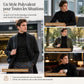 Pull en maille slim d'hiver pour homme