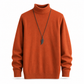 Pull en maille slim d'hiver pour homme