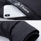 Idée cadeau parfaite - Blouson long à capuche chaud pour homme pour temps froid