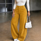 ✨ Pantalon large en velours côtelé pour femme, décontracté : facile à porter au quotidien 👖