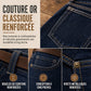 Jeans en denim étirables à jambe droite classique pour femmes
