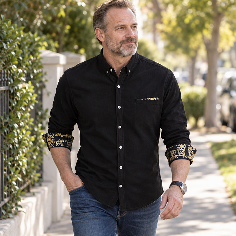 🧥 60% DE RÉDUCTION! ✨ Chemise Hiver Homme Épaisse - Velours Côtelé Haut de Gamme avec Coupe Moderne pour Loisirs et Voyages ❄️🎁