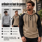 Pull à capuche pour homme, épaules texturées et plissées