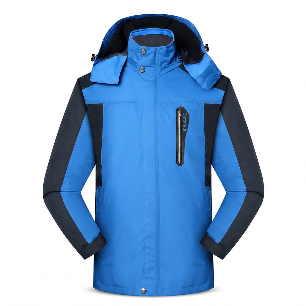 Veste de randonnée d'extérieur à une couche pour le printemps, imperméable et résistante à l'usure pour l'alpinisme