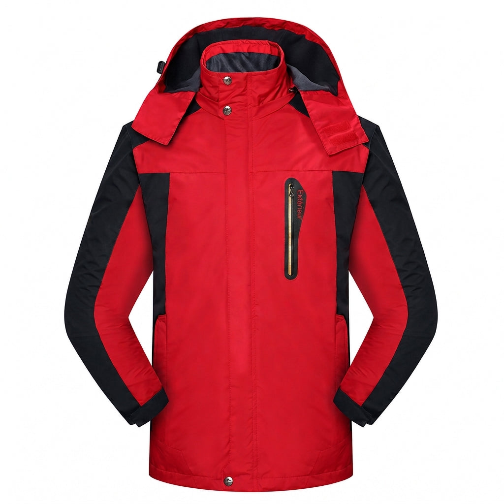 Veste de randonnée d'extérieur à une couche pour le printemps, imperméable et résistante à l'usure pour l'alpinisme