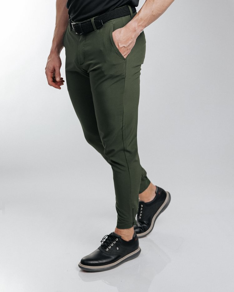 Ankle Zip Slim Fit Joggers