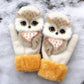 🧤Gants tricotés à la main avec des animaux mignons