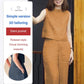 Costume décontracté en lin de coton sans manches de couleur unie pour femmes🔥Achetez-en 2 livraison gratuite🔥