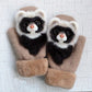 🧤Gants tricotés à la main avec des animaux mignons