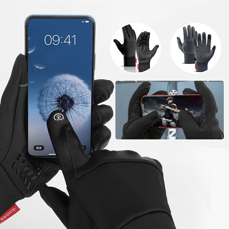 Gants imperméables de réchauffement d'hiver avec écran tactile--😍😍48% discount on hot gloves😍😍😍