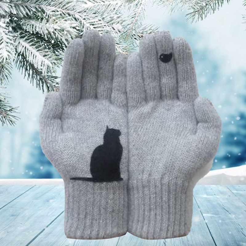 【🔥Dernier jour pour acheter 1 obtenir 1 gratuit】Gants en coton avec éventail de chats