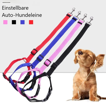 🐾Laisse pour chien réglable pour la voiture