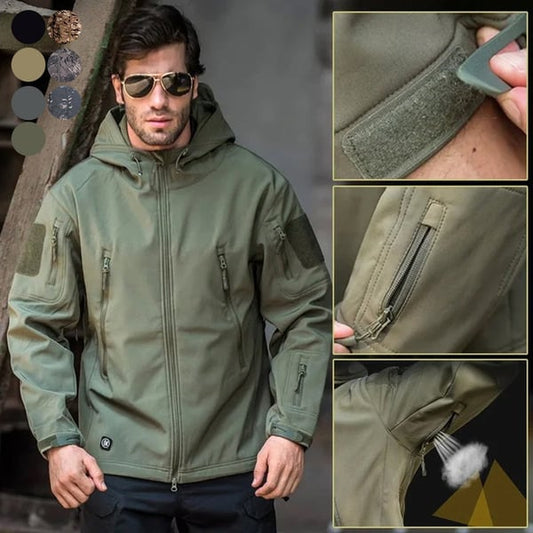 Veste imperméable innovante : protégez-vous contre les intempéries avec style ! 【Livraison gratuite】