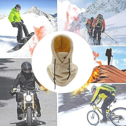 🔥Protection contre le froid 🔥 Masque de ski à capuche Sherpa