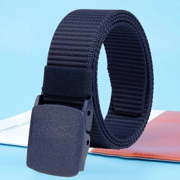 🎁Vente chaude du Nouvel An 2024🎁Ceinture en nylon à boucle non métallique et non magnétique