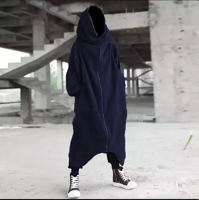 👻Dernier jour pour Halloween 50% de réduction🧛‍♂️BLACKRISS™ Veste longue unisexe à capuche Nazgul