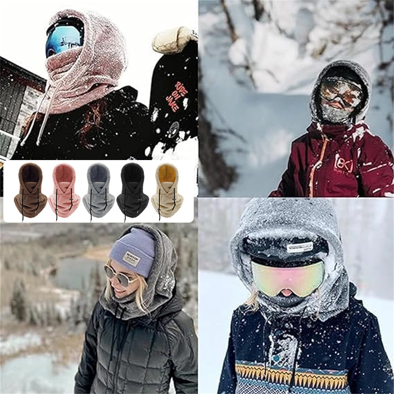 🔥Protection contre le froid 🔥 Masque de ski à capuche Sherpa