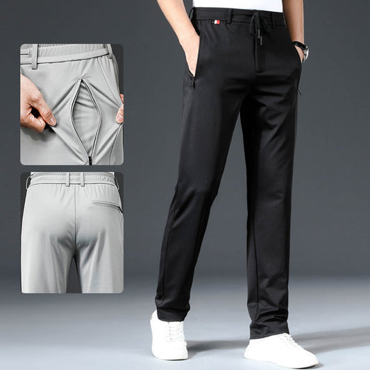 🔥Promotion du dernier jour 49% de réduction—Pantalon de sport décontracté en soie pour hommes